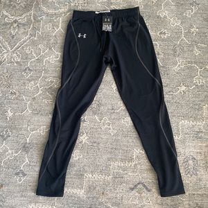 Mens Under Armor fitted performance apparel cold gear pant size medium